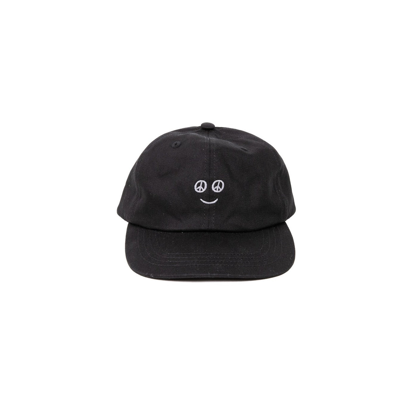 PeaceFace Twill Hat - Black