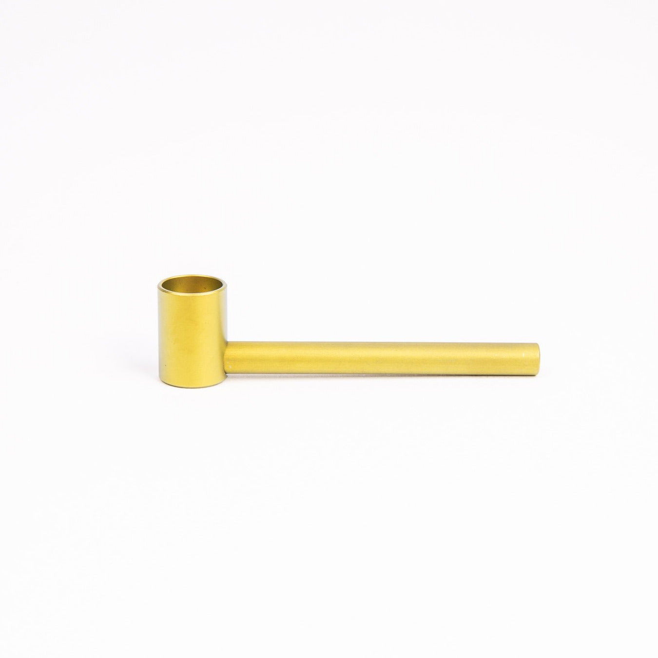 Ti Cobb Titanium threaded smoking pipe gold