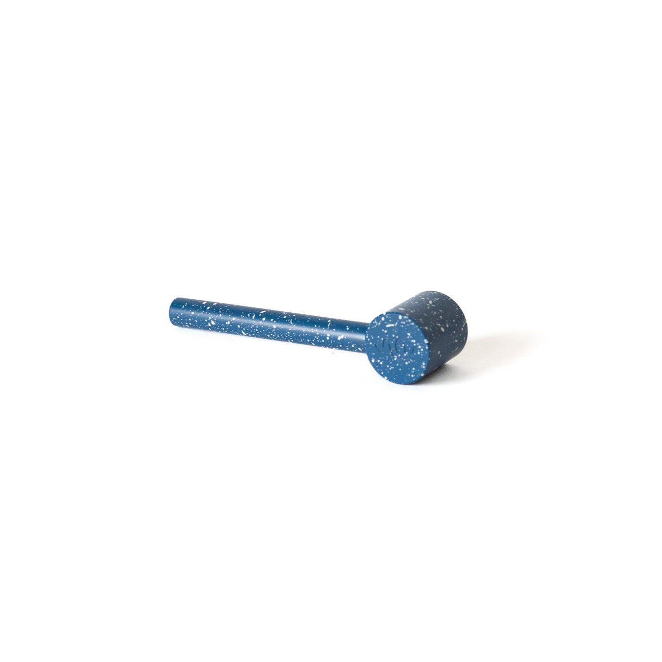 Blue Speckle Smokey Pipe – Titanium Pipe
