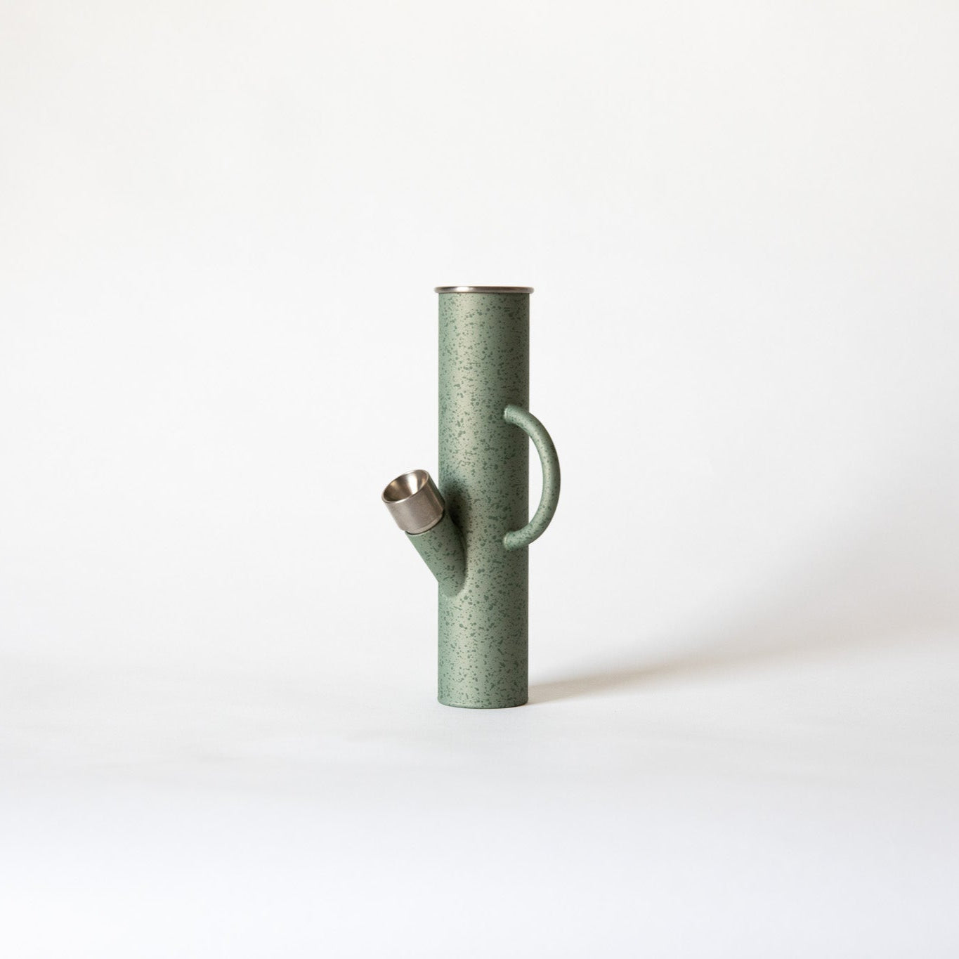 DangleBong™️ Titanium Water Pipe - Green Speckle