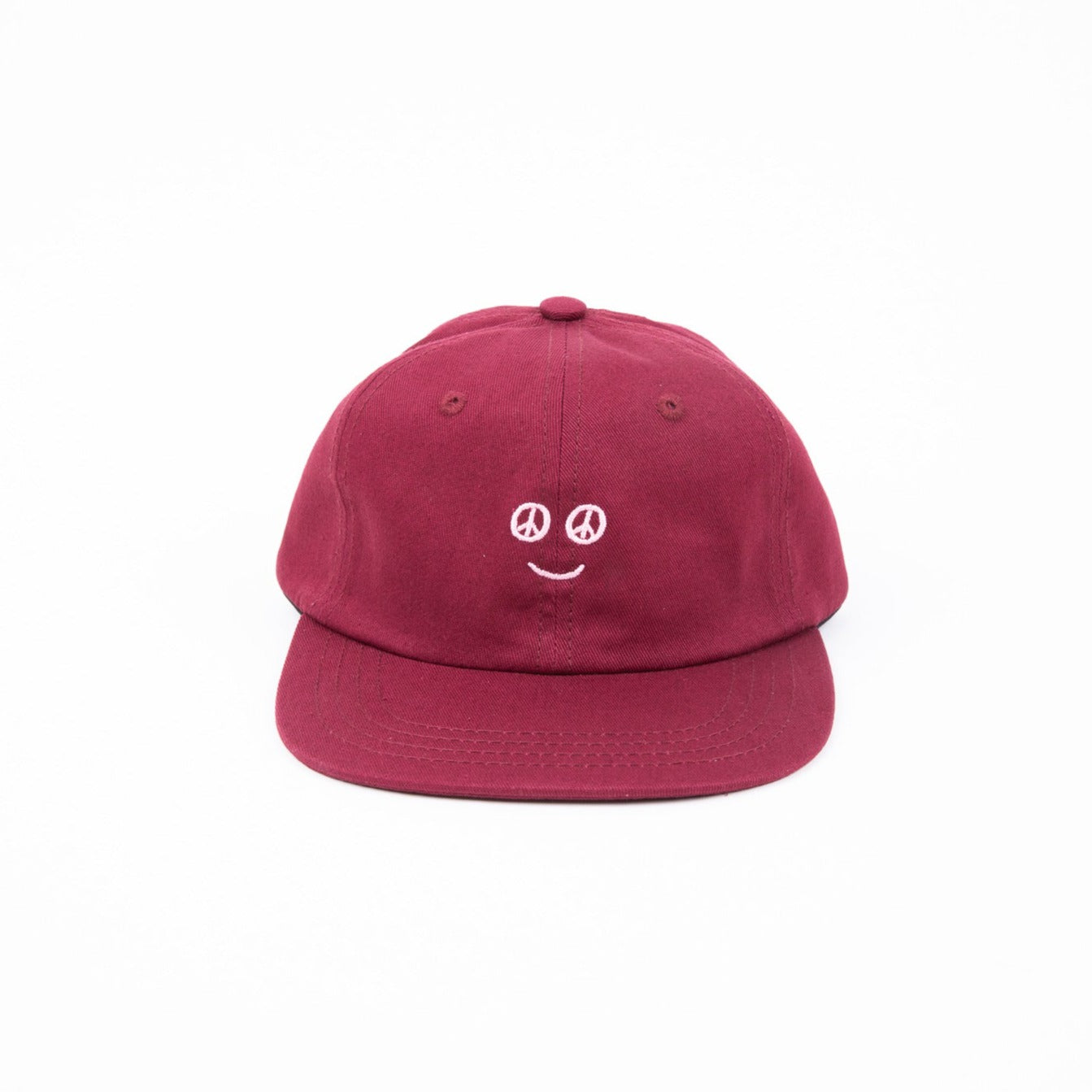 PeaceFace Twill Hat - Blackberry