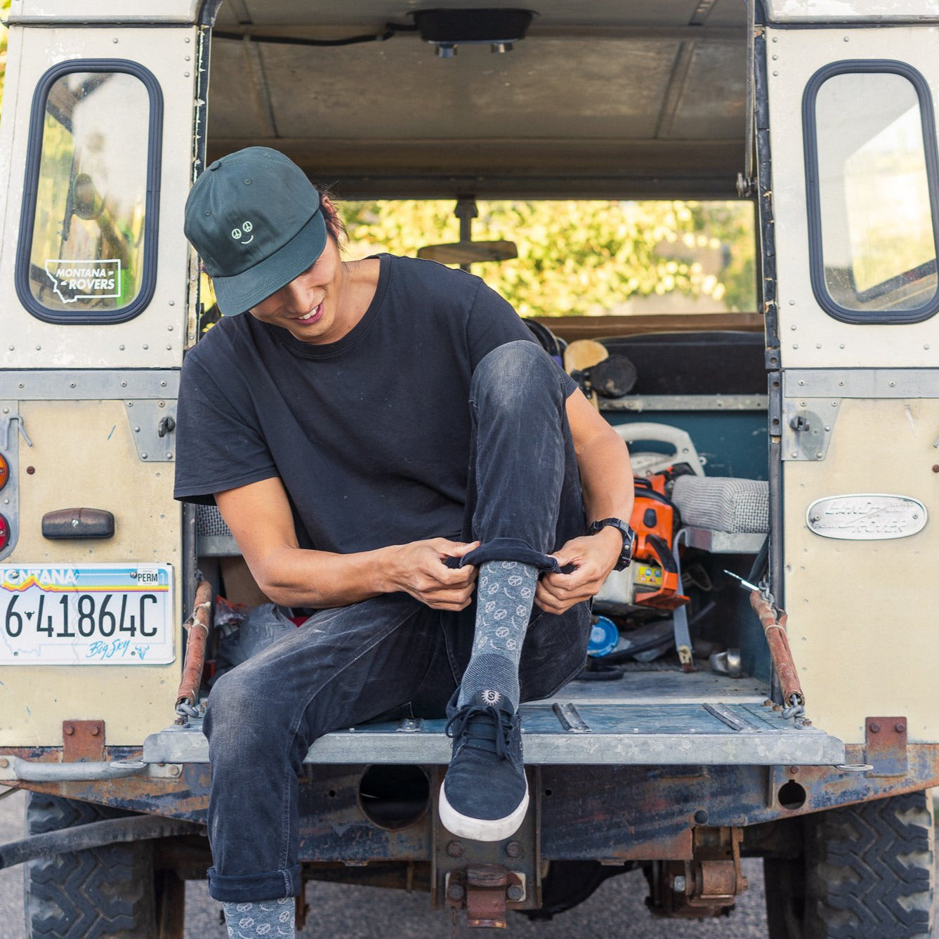 PeaceFace Twill Hat - Forest