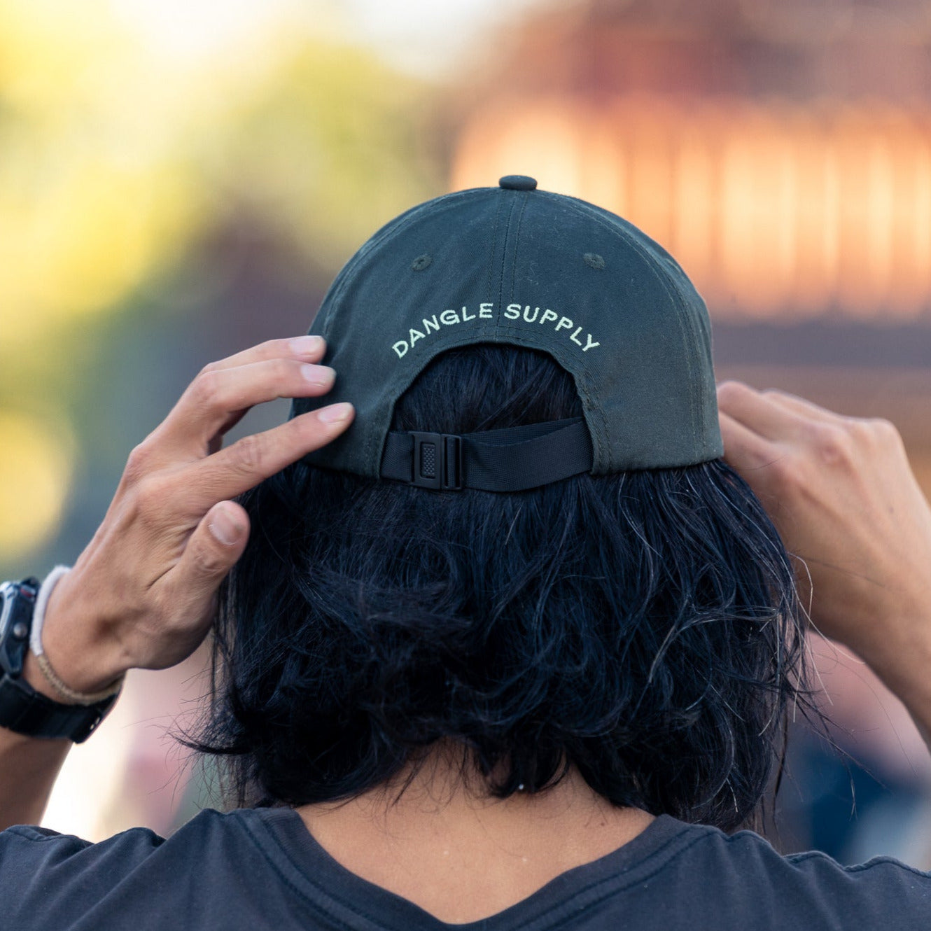 PeaceFace Twill Hat - Forest – Dangle Supply